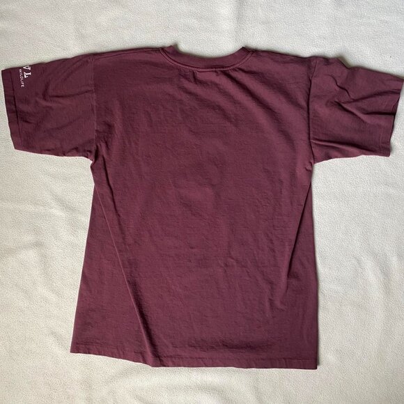 90s Vintage Single Stitch Eagle Spirit Red Graphic Animal Tee Shirt - Picture 5 of 8